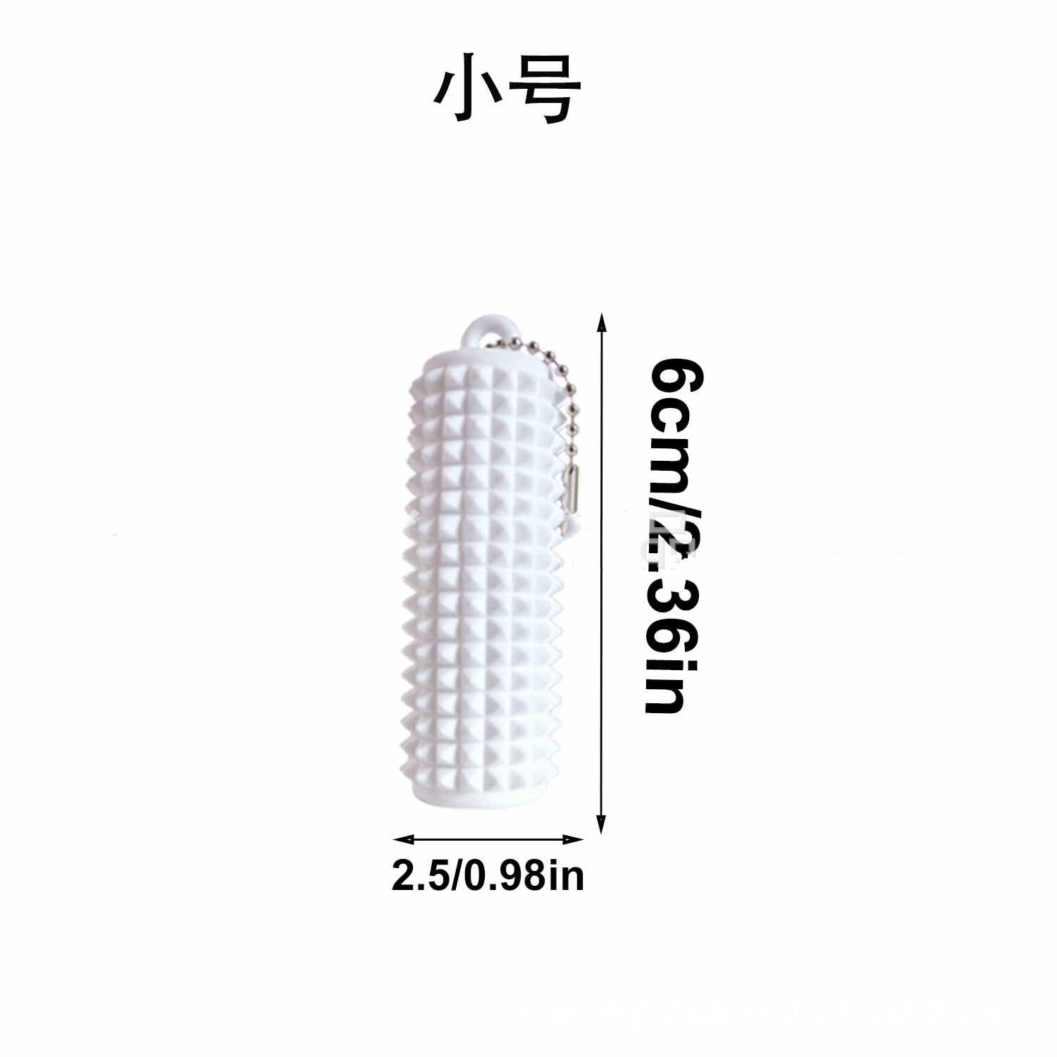 New Spiky Grippie Stim Keychain Portable Fingertip Decompression Massage Keychain Little Ouchies Pain Fidget Pocket Fidget Toy
New Spiky Grippie Stim Keychain Portable Fingertip Decompression Massage Keychain Little Ouchies Pain Fidget Pocket Fidget Toy