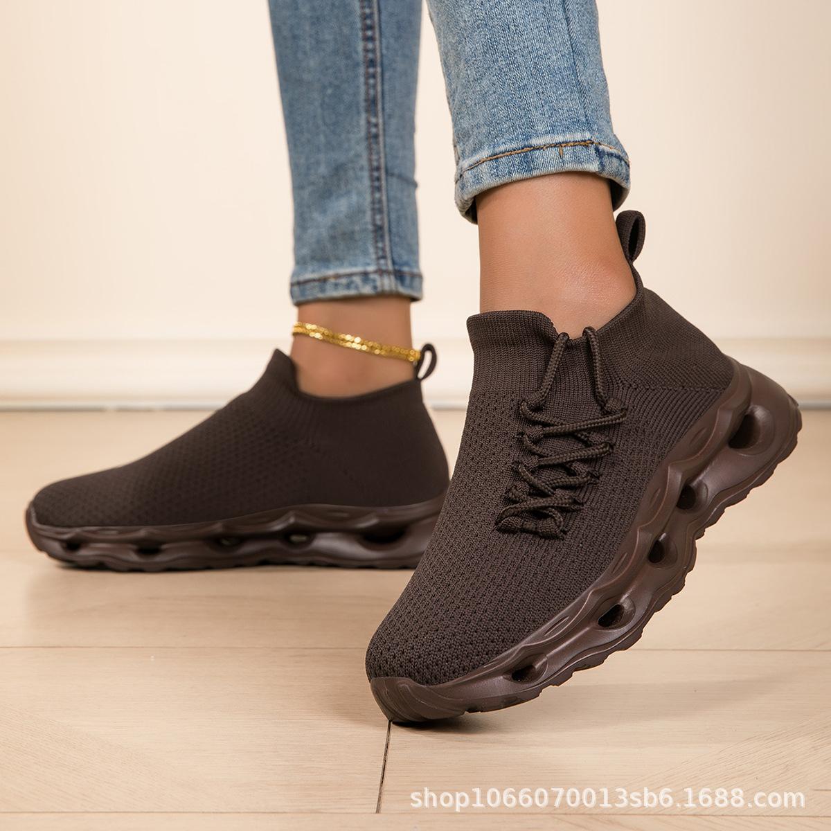 Socks Shoes Mesh Breathable Casual Shoes Outdoor Fashion Versatile Student Running Cloth Sneakers 42
Socks Shoes Mesh Breathable Casual Shoes Outdoor Fashion Versatile Student Running Cloth Sneakers 42