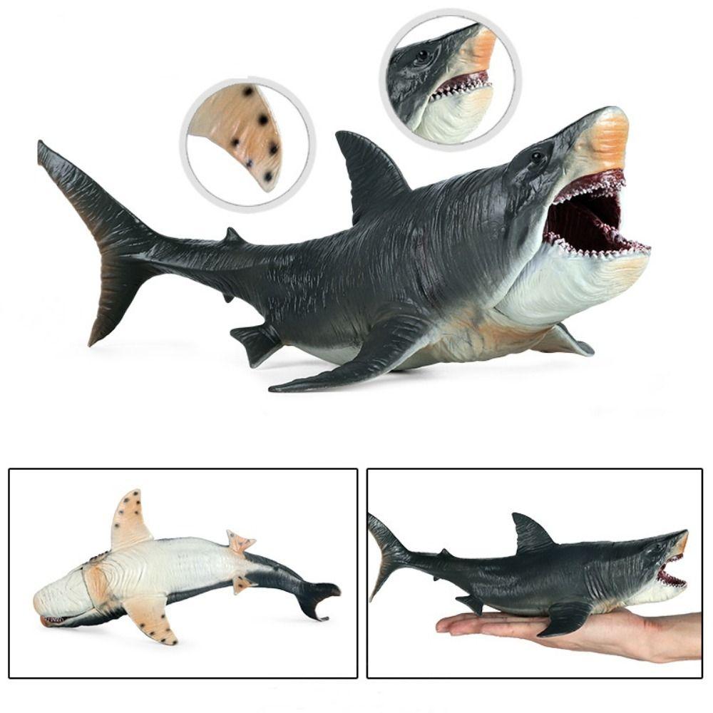Movable Jaw Ocean Animals Model Marine Life Big Shark Figure Megalodon Action Figure Collection
Movable Jaw Ocean Animals Model Marine Life Big Shark Figure Megalodon Action Figure Collection
