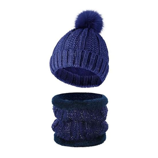 Набор из 3 предметов: зимний вязаный шарф, перчатки и шапка с помпоном и флисовой подкладкой. Шапка без полей, перчатки с сенсорным экраном, набор для согрева шеи. A темно-синий
Набор из 3 предметов: зимний вязаный шарф, перчатки и шапка с помпоном и флисовой подкладкой. Шапка без полей, перчатки с сенсорным экраном, набор для согрева шеи. A темно-синий