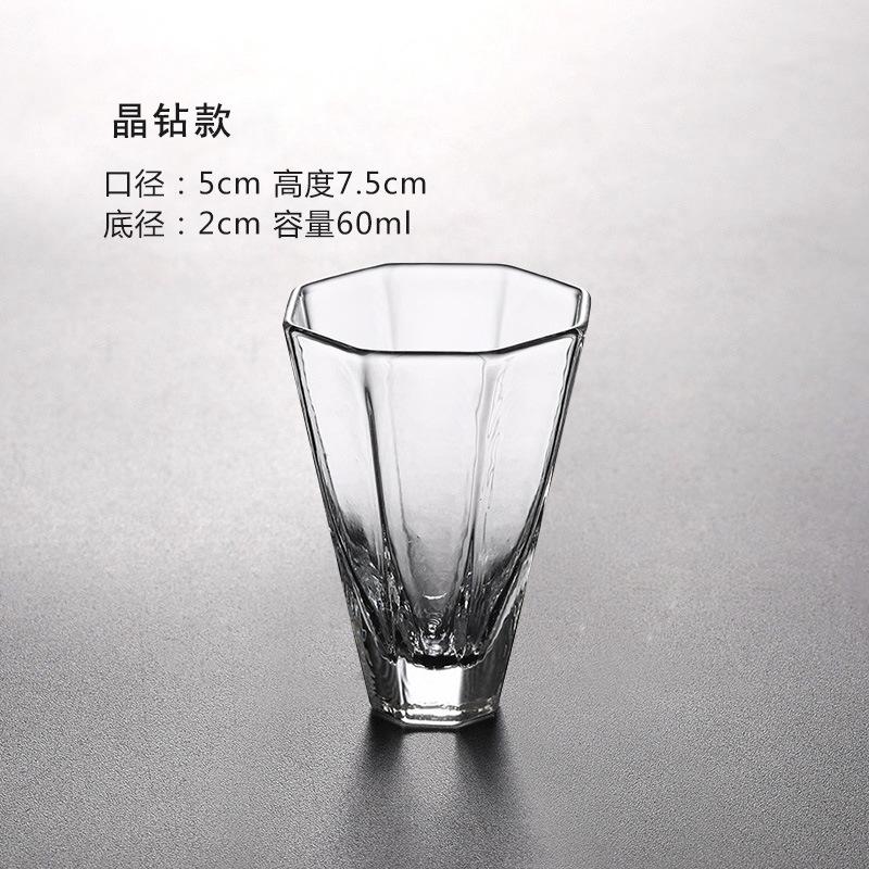 60ml Japanese Style Glass Tea Cup Heat-resistant Household Kung Fu Tea Tasting Cup Small Teacup Master Cup Transparent Teaware 60ml
60ml Japanese Style Glass Tea Cup Heat-resistant Household Kung Fu Tea Tasting Cup Small Teacup Master Cup Transparent Teaware 60ml