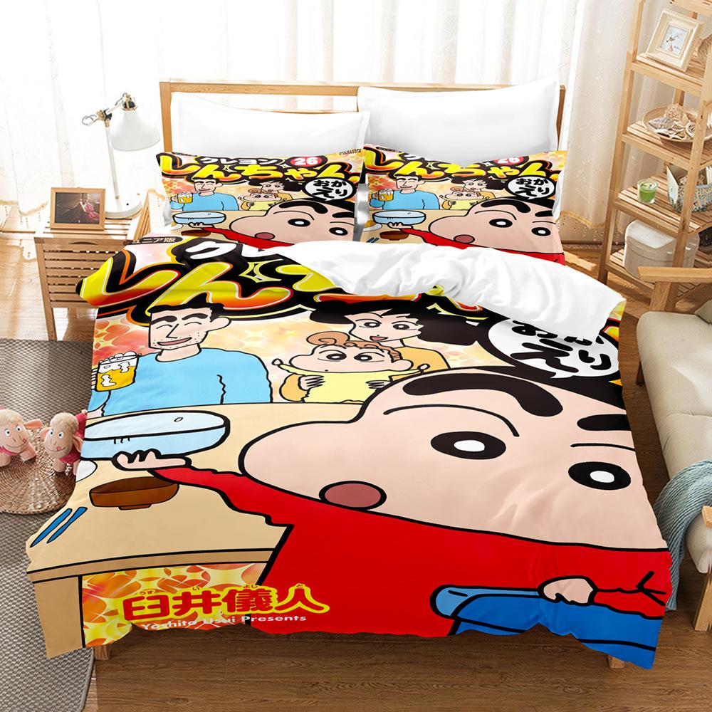 3D Digital Printing Quilt Cover Three-Piece Bed Sheet Dormitory 90 * 200
3D Digital Printing Quilt Cover Three-Piece Bed Sheet Dormitory 90 * 200