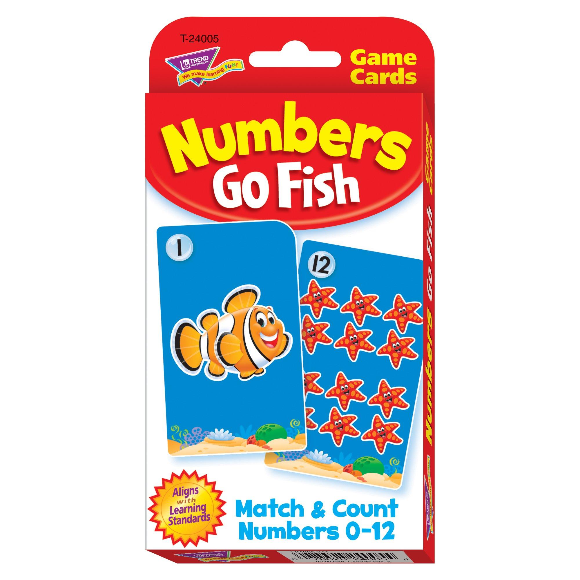 Trend Enterprises Trend English Vocabulary Card Game Go Fish Соберите одинаковое число Trend Numbers Go Fish Challenge Cards T-24005
Trend Enterprises Trend English Vocabulary Card Game Go Fish Соберите одинаковое число Trend Numbers Go Fish Challenge Cards T-24005