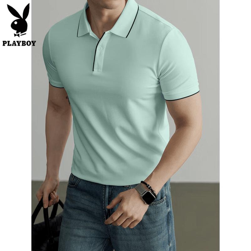 PLAYBOY Men s 2026 Summer Short-Sleeve Polo Shirt L 170
PLAYBOY Men s 2026 Summer Short-Sleeve Polo Shirt L 170