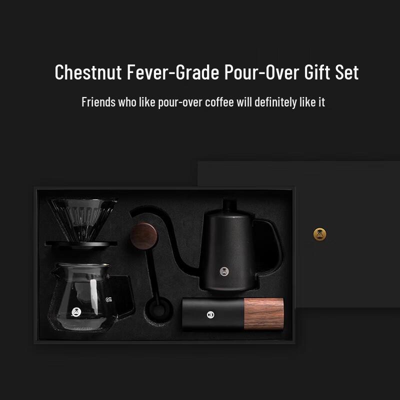 Timemore Chestnut G3 Manual Coffee Grinder Gift Set
Timemore Chestnut G3 Manual Coffee Grinder Gift Set
