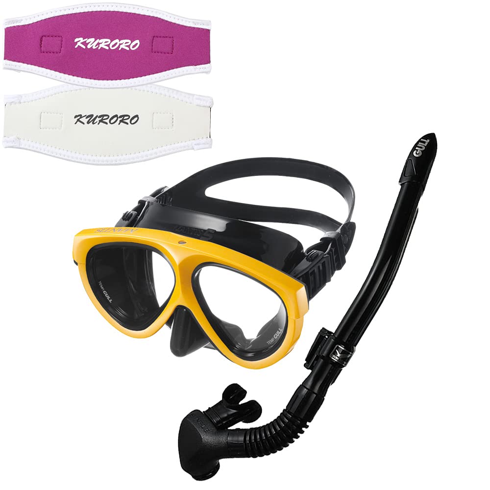 GULL Mask Mantis 5 Black Silicone Yellow x Snorkel Layla Stable Silicone Black x KURORO Mask Strap Cover Pink x (Роза белая)
GULL Mask Mantis 5 Black Silicone Yellow x Snorkel Layla Stable Silicone Black x KURORO Mask Strap Cover Pink x (Роза белая)
