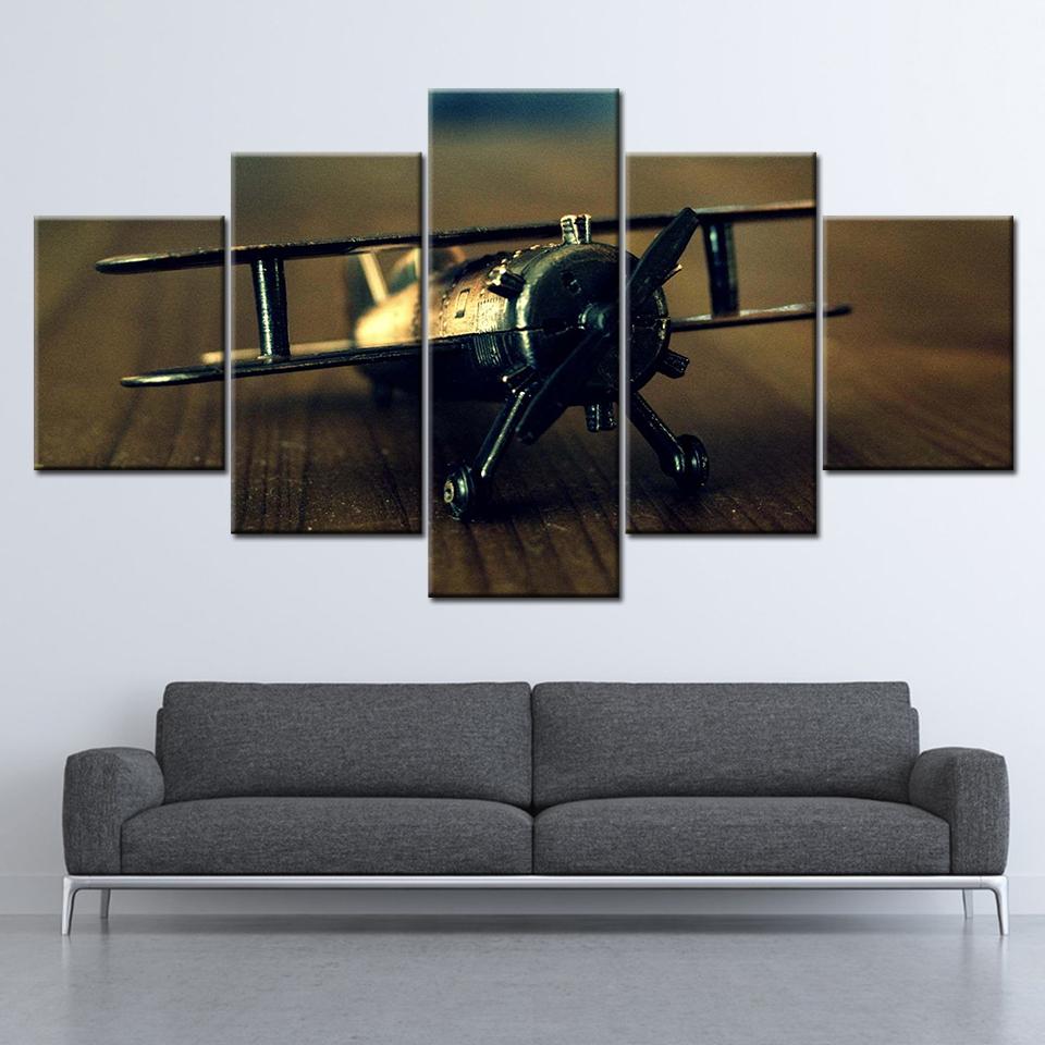 Canvas Painting retro Aircraft model on desk 5 Pieces Wall Art Painting Modular Wallpapers Poster Print living room Home Decor 20x35 20x45 20x55cm
Canvas Painting retro Aircraft model on desk 5 Pieces Wall Art Painting Modular Wallpapers Poster Print living room Home Decor 20x35 20x45 20x55cm