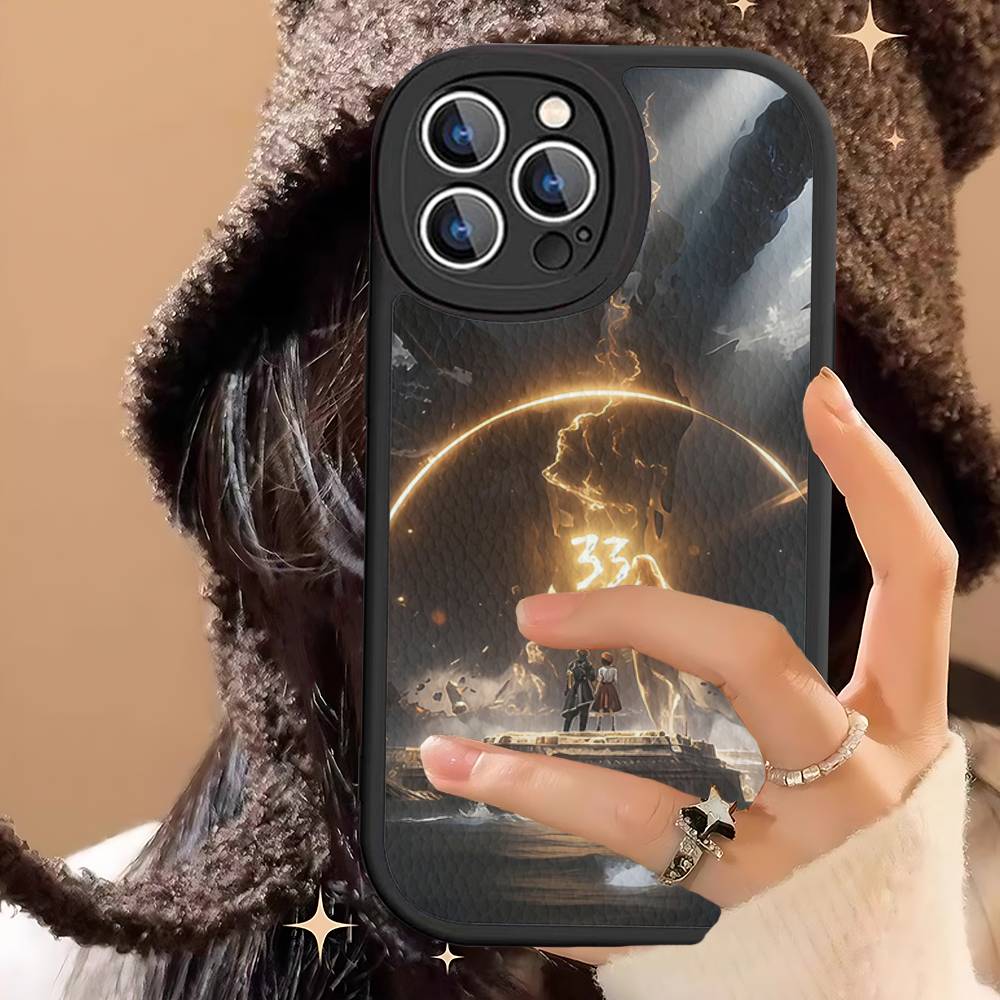 Clair Obscur Expedition 33 Game Leather Phone Case For IPhone 16 15 14 13 12 11 Pro Max Plus Shockproof Cover iPhone 16
Clair Obscur Expedition 33 Game Leather Phone Case For IPhone 16 15 14 13 12 11 Pro Max Plus Shockproof Cover iPhone 16