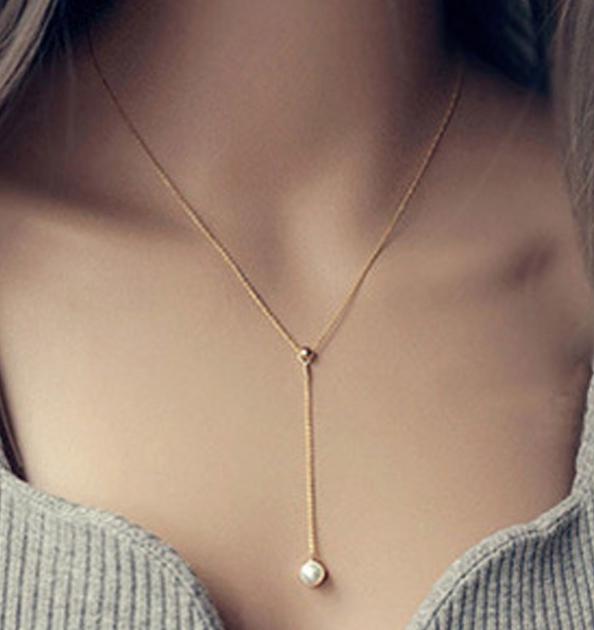 New Korean Version Of The Clavicle Adjustable Imitation Pearl Necklace Fashion Wild Pendant Necklace Women Zircon Long Necklace
New Korean Version Of The Clavicle Adjustable Imitation Pearl Necklace Fashion Wild Pendant Necklace Women Zircon Long Necklace