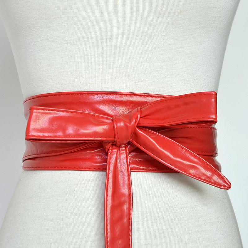 Casuallong wide belt pu bow tie wide waistband female silm waistband 100-135cm красный
Casuallong wide belt pu bow tie wide waistband female silm waistband 100-135cm красный