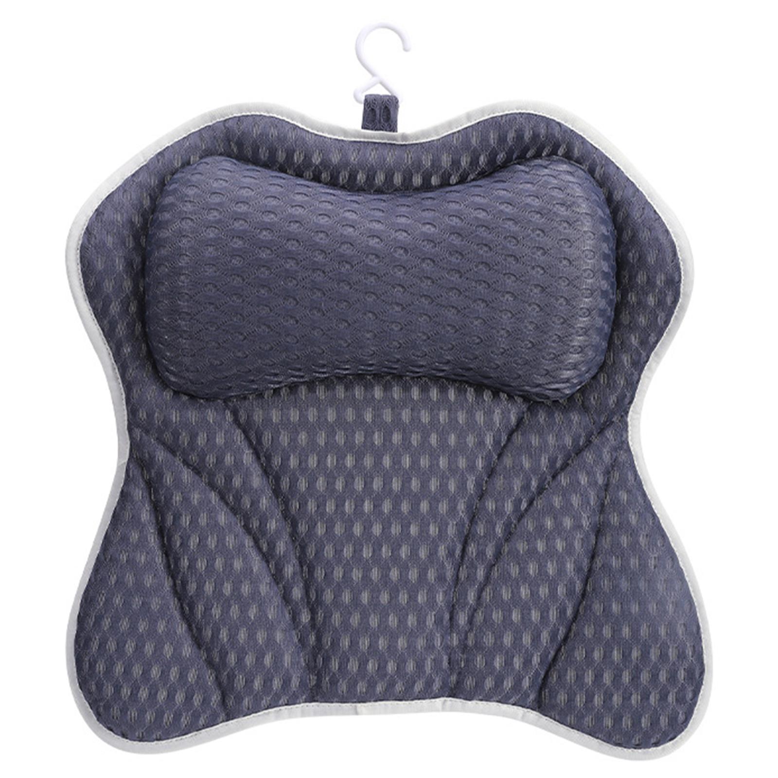 Ergonomic Bathtub Neck Pillow With 6 Strong Suction Cups Contoured Butterfly Shape Quickly Drying Polyester Spa Accessories S8
Ergonomic Bathtub Neck Pillow With 6 Strong Suction Cups Contoured Butterfly Shape Quickly Drying Polyester Spa Accessories S8