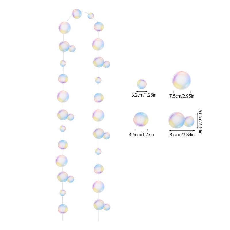 3M Гирлянды из пузырей Детская вечеринка в стиле русалки Украшение Подвесной баннер Подводный мир Океанские товары для вечеринки Детский душ Свадьба
3M Гирлянды из пузырей Детская вечеринка в стиле русалки Украшение Подвесной баннер Подводный мир Океанские товары для вечеринки Детский душ Свадьба
