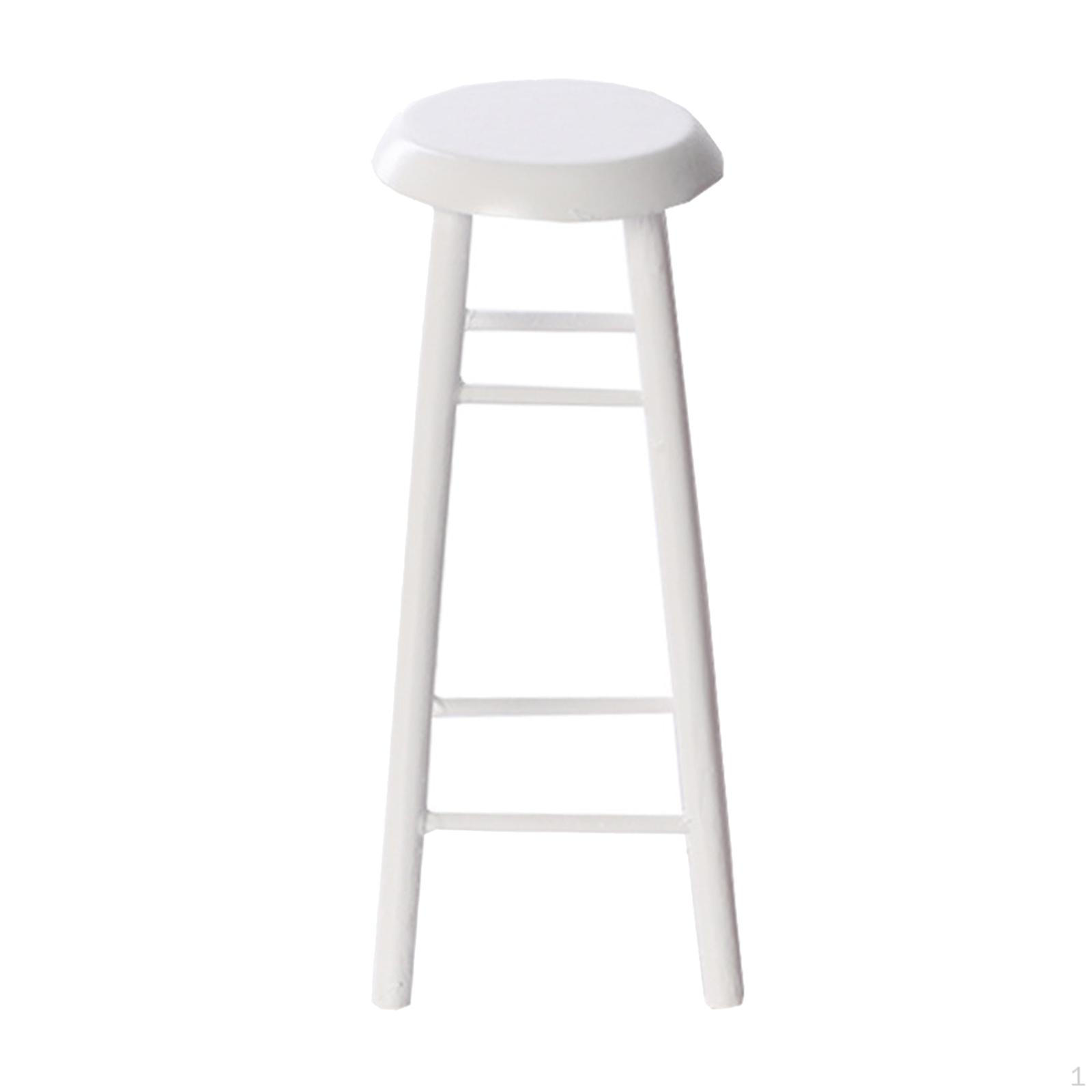1:12 Dollhouse Stool Study Room Doll Decor білий
1:12 Dollhouse Stool Study Room Doll Decor білий