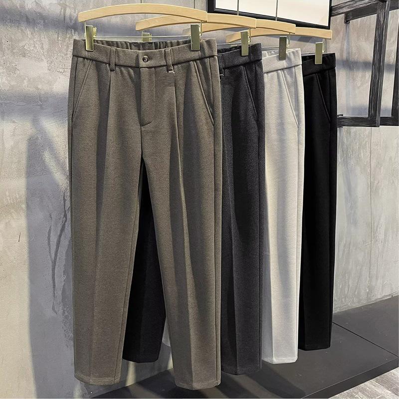 Men s Slim Fit Woolen Trousers with Starry Sky Pattern - Warm, Brushed, Solid Color for Autumn and Winter 28 кофейный
Men s Slim Fit Woolen Trousers with Starry Sky Pattern - Warm, Brushed, Solid Color for Autumn and Winter 28 кофейный