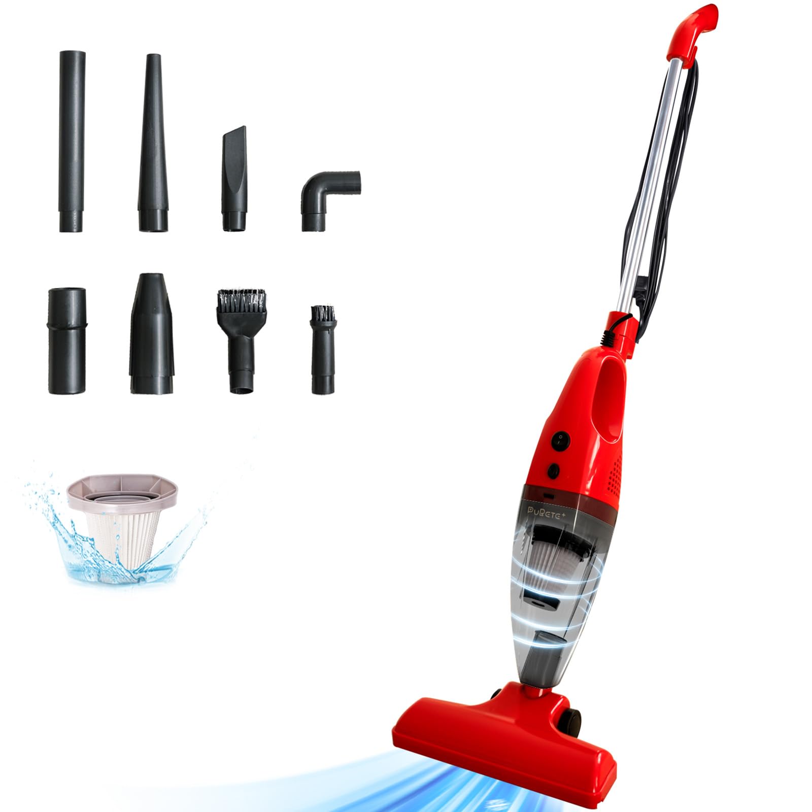 Vacuum Cleaner Cyclone Vacuum Cleaner Stick Type Cleaner Lightweight 2WAY Handy Cleaner Free Standing Compact Lightweight Easy to Operate [Green &
Vacuum Cleaner Cyclone Vacuum Cleaner Stick Type Cleaner Lightweight 2WAY Handy Cleaner Free Standing Compact Lightweight Easy to Operate [Green &