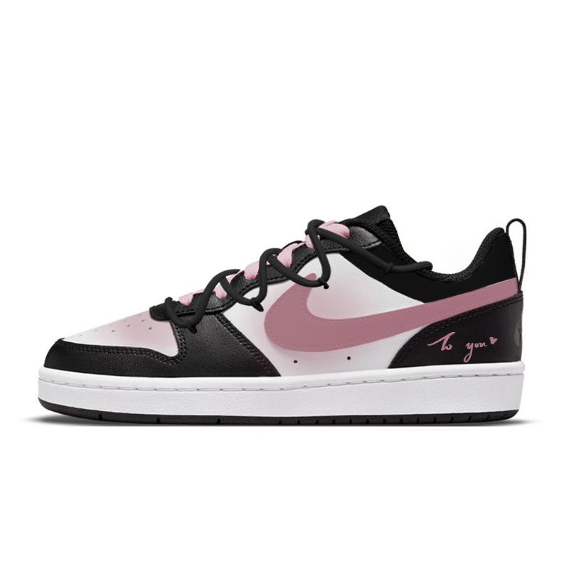Nike Court Borough Urban Chic Style Heart Message Low top Skateboard Shoes Women s Black Pink BQ5448-115(Team598-) 37.5
Nike Court Borough Urban Chic Style Heart Message Low top Skateboard Shoes Women s Black Pink BQ5448-115(Team598-) 37.5