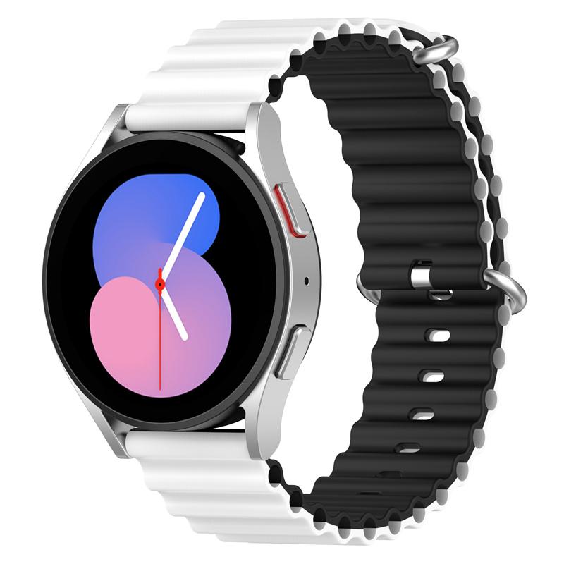 For Samsung Galaxy Watch3 41mm 45mm/Huawei Watch GT 42mm 46mm Dual Color Ocean Band 22mm Adjustable Sport Loop Silicone Strap Black/Grey
For Samsung Galaxy Watch3 41mm 45mm/Huawei Watch GT 42mm 46mm Dual Color Ocean Band 22mm Adjustable Sport Loop Silicone Strap Black/Grey