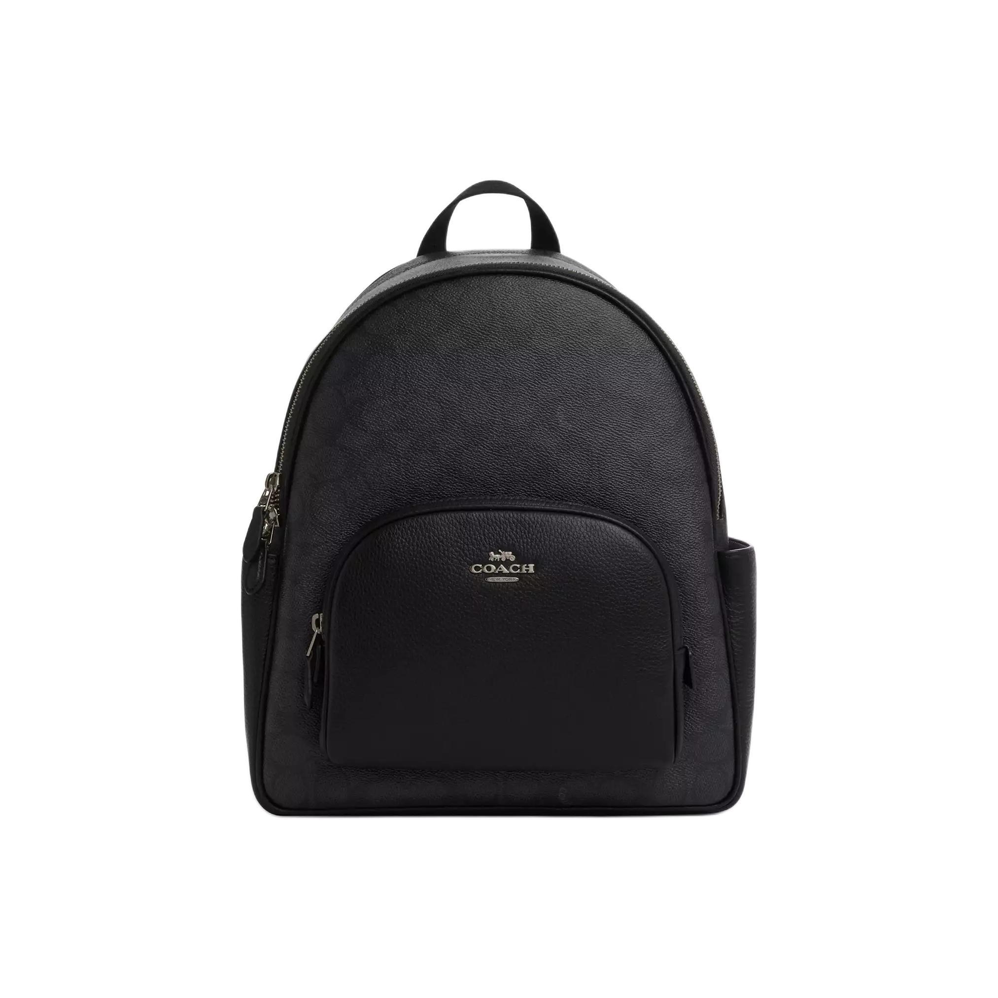 Coach Court 27 Double C Monogram Zipper Closure PVC Backpack Large Women backpack Charcoal CZ176-QBMI5 Basic Set (Bag+Dust Bag)
Coach Court 27 Double C Monogram Zipper Closure PVC Backpack Large Women backpack Charcoal CZ176-QBMI5 Basic Set (Bag+Dust Bag)