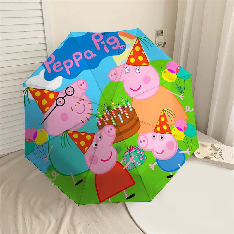 1PC Peppa Pig birthday party Umbrella-8-Rib Reinforced, Automatic Open, Lightweight & Durable, Cute Fashion Accessory for Outdoor-F2634
1PC Peppa Pig birthday party Umbrella-8-Rib Reinforced, Automatic Open, Lightweight & Durable, Cute Fashion Accessory for Outdoor-F2634