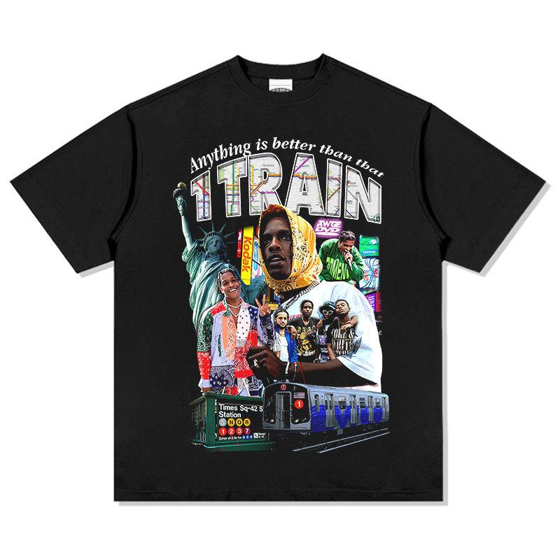 ASAP A AP ROCKY High Street Hip Hop Rap TShirt Mens Heavyweight Loose Small Neckline Comfortable Breathable Short Sleeves 4XL
ASAP A AP ROCKY High Street Hip Hop Rap TShirt Mens Heavyweight Loose Small Neckline Comfortable Breathable Short Sleeves 4XL