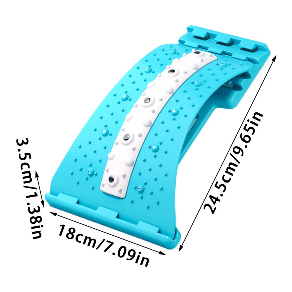 Back Stretcher 4 Level Adjustable Lumbar Support Board Lower and Upper Back Cracker for Women Men Adults Athletes Beginners синій
Back Stretcher 4 Level Adjustable Lumbar Support Board Lower and Upper Back Cracker for Women Men Adults Athletes Beginners синій