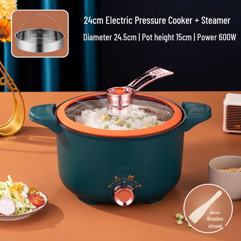 Многофункциональная электрическая плита: Скороварка, горячая кастрюля, большая сковорода с антипригарным покрытием 3L Micro Pressure Cooker + Steaming Grid темно-зеленого
Многофункциональная электрическая плита: Скороварка, горячая кастрюля, большая сковорода с антипригарным покрытием 3L Micro Pressure Cooker + Steaming Grid темно-зеленого