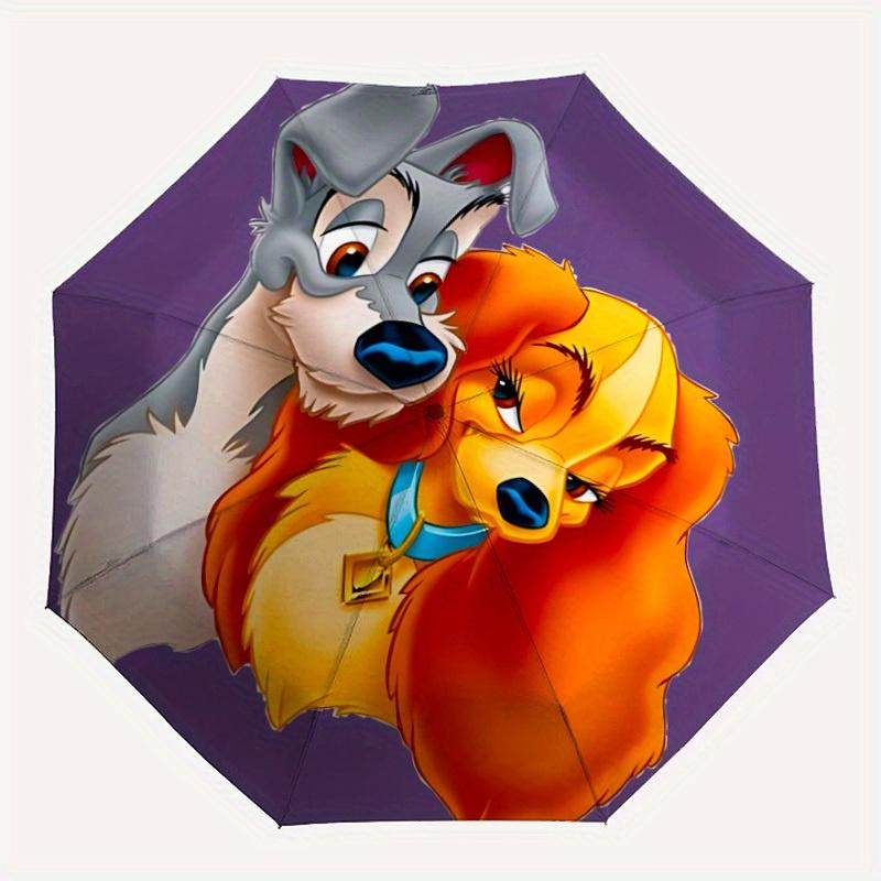 1pc Lady and the Tramp Automatic Umbrella 8-Bone Design Compact Gear for Outdoor Travel,Perfect Gift for Friends Birthdays yy250815026
1pc Lady and the Tramp Automatic Umbrella 8-Bone Design Compact Gear for Outdoor Travel,Perfect Gift for Friends Birthdays yy250815026