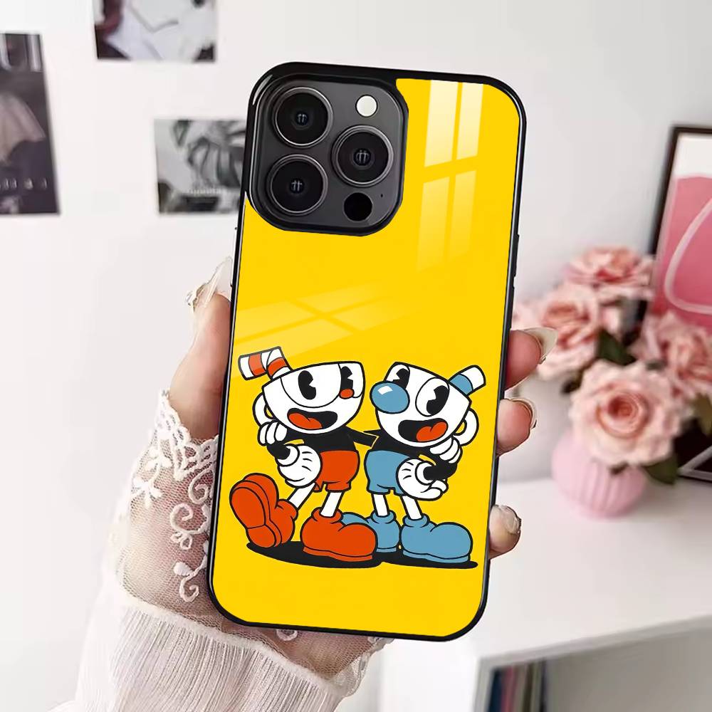 Cute CupHead And MugMan Phone Case For iPhone 17 16 15 14 13 12 Pro Max Plus for Magsafe Mirror Wireless Magnetic Cover iPhone14PROMAX
Cute CupHead And MugMan Phone Case For iPhone 17 16 15 14 13 12 Pro Max Plus for Magsafe Mirror Wireless Magnetic Cover iPhone14PROMAX