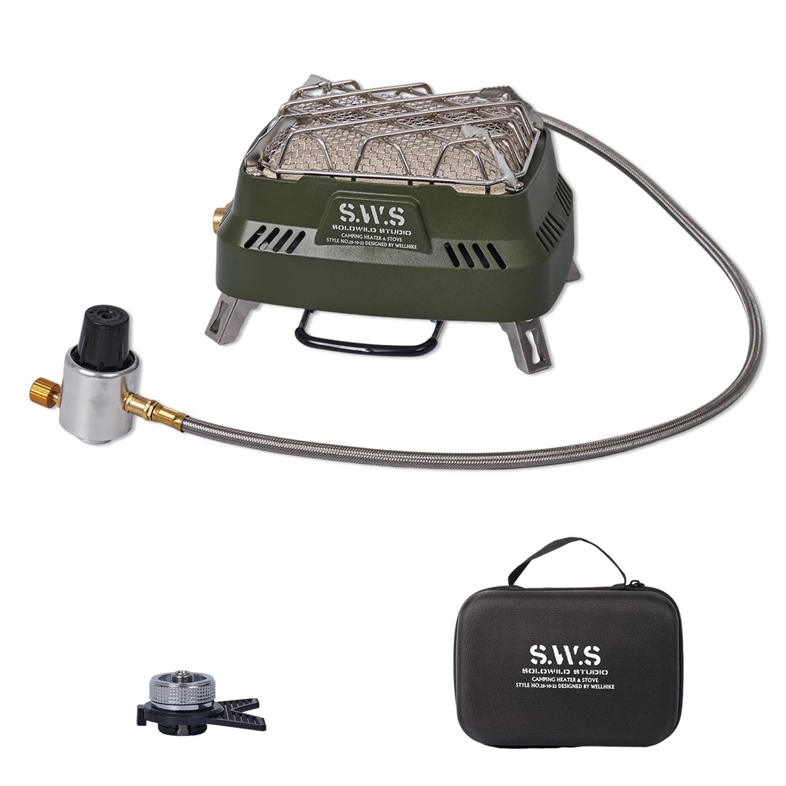 Portable Camping Heater Mini Dual-purpose Outdoor Heating Stove Camping Stove Head for Fishing Hiking Supplies армія зелений колір
Portable Camping Heater Mini Dual-purpose Outdoor Heating Stove Camping Stove Head for Fishing Hiking Supplies армія зелений колір