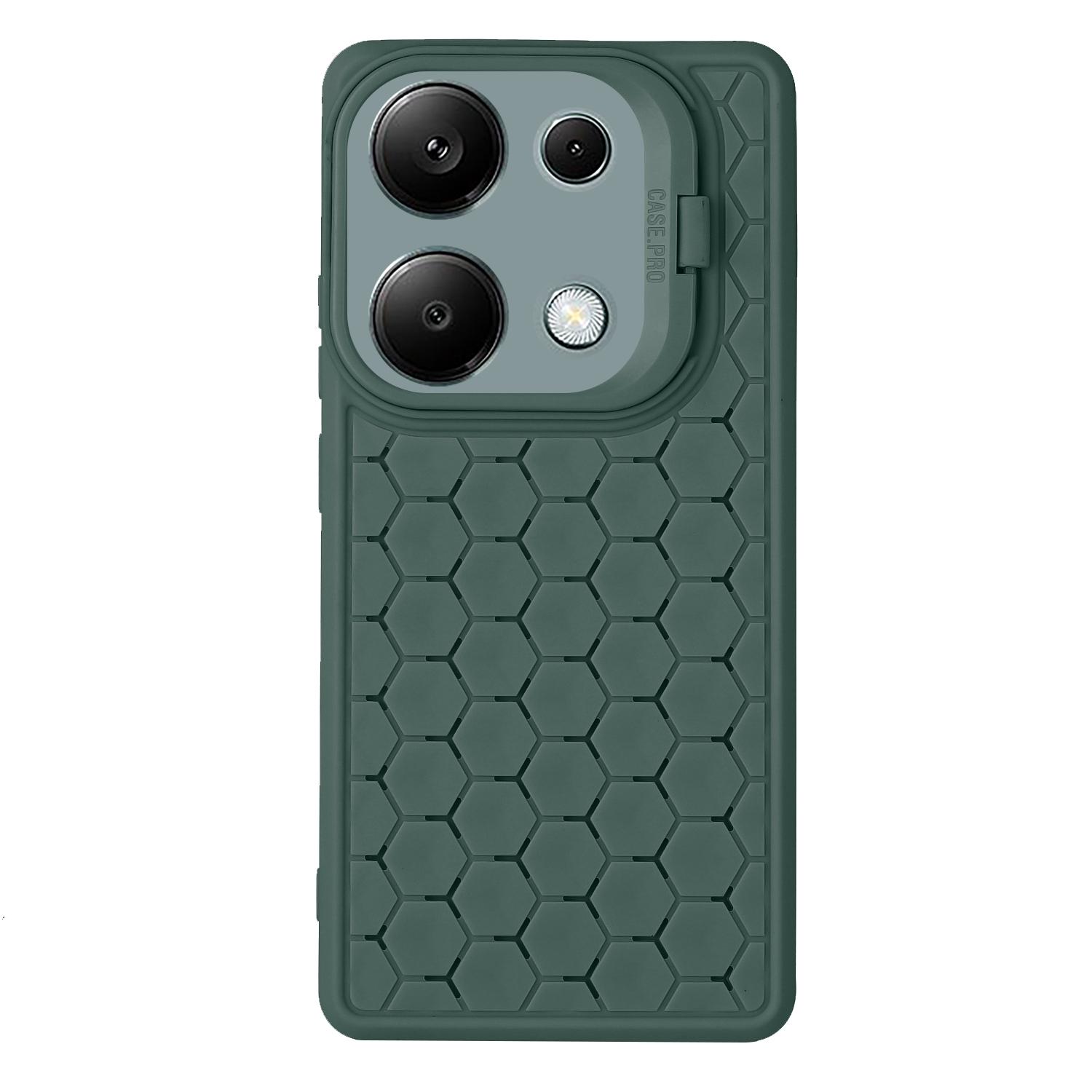 For Xiaomi Redmi Note 13 Pro 4G/Poco M6 Pro 4G Case Kickstand Heat Dissipation TPU Back Cover Army Green
For Xiaomi Redmi Note 13 Pro 4G/Poco M6 Pro 4G Case Kickstand Heat Dissipation TPU Back Cover Army Green