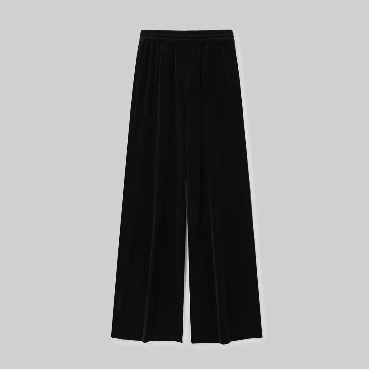 2025 Autumn/Winter High Stretch Velvet Wide-Leg Slimming Pants S
2025 Autumn/Winter High Stretch Velvet Wide-Leg Slimming Pants S
