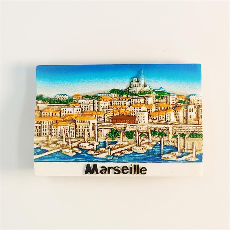 France Mercedes Marseille Old Port 3D Stereoscopic Tourism Souvenirs Resin painting Decoration home Refrigerator magnets
France Mercedes Marseille Old Port 3D Stereoscopic Tourism Souvenirs Resin painting Decoration home Refrigerator magnets