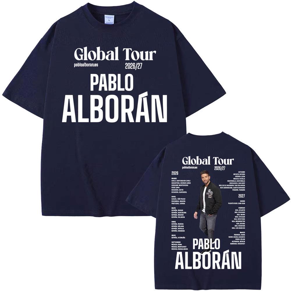 Rapper Pablo Alboran s Global Tour 2026-2027 Illustrated T-shirt for Men and Women, A 100% Pure Cotton Summer Print T-shirt L
Rapper Pablo Alboran s Global Tour 2026-2027 Illustrated T-shirt for Men and Women, A 100% Pure Cotton Summer Print T-shirt L