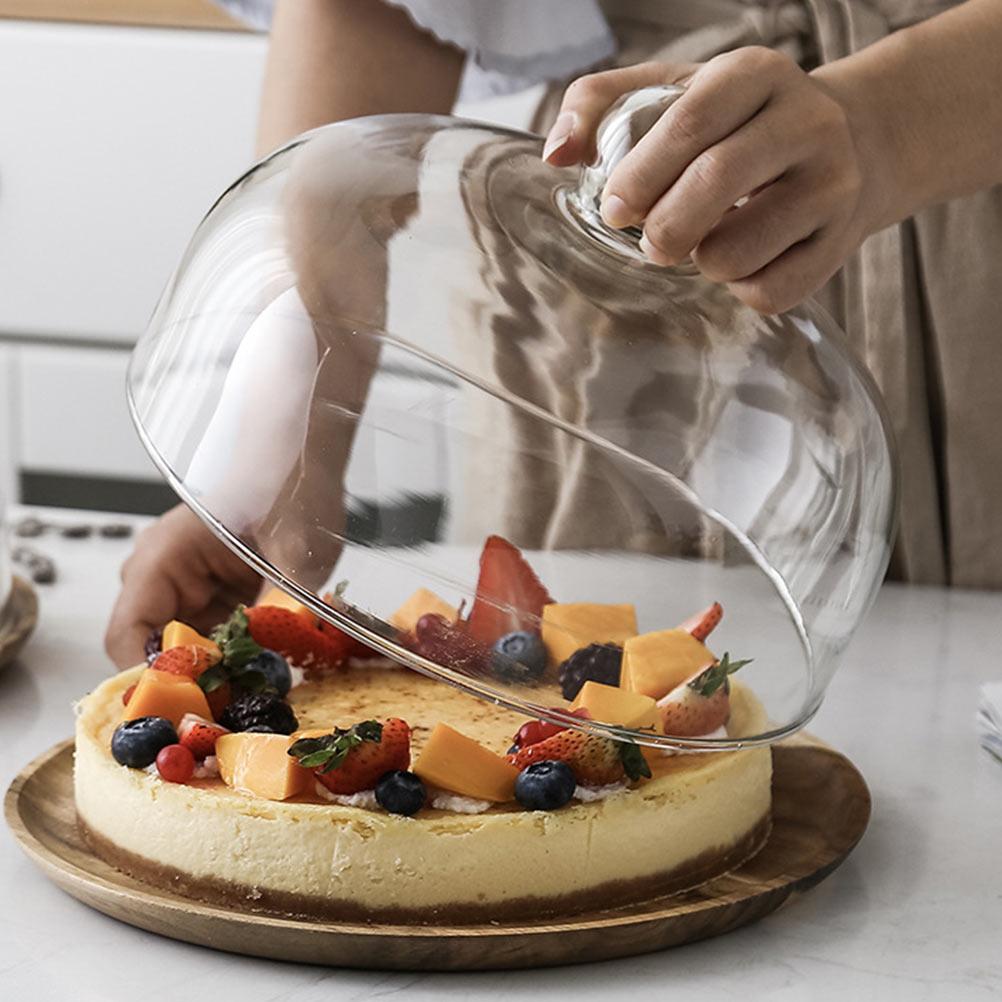 1Set Wooden Dessert Plate Transparent Food Cover with Handle Cake Storage Holder Heat Preservation Keep Fresh Multi-Function 20.3x15.5cm
1Set Wooden Dessert Plate Transparent Food Cover with Handle Cake Storage Holder Heat Preservation Keep Fresh Multi-Function 20.3x15.5cm