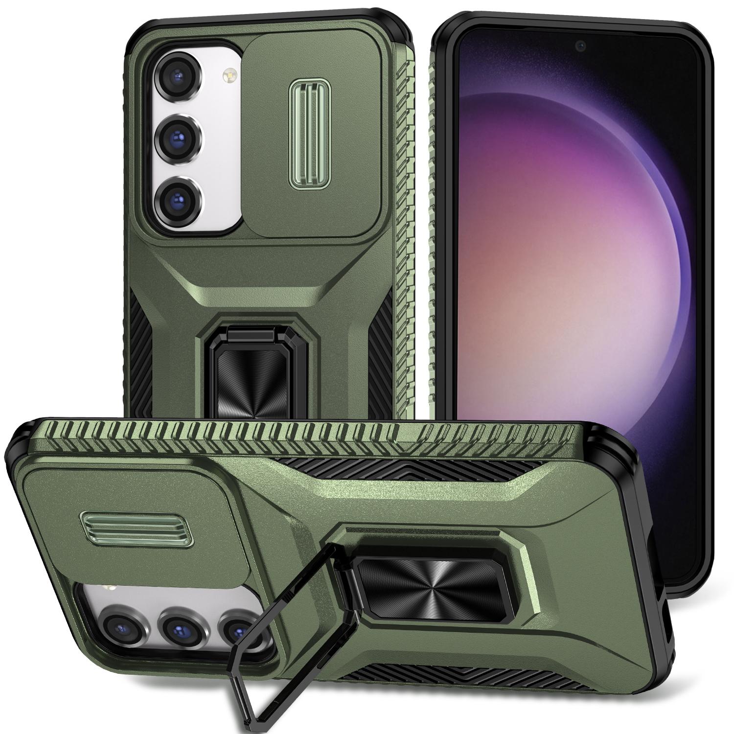 For Samsung Galaxy S23 Case Camshield Kickstand TPU+PC Anti-Slip Phone Cover A
For Samsung Galaxy S23 Case Camshield Kickstand TPU+PC Anti-Slip Phone Cover A