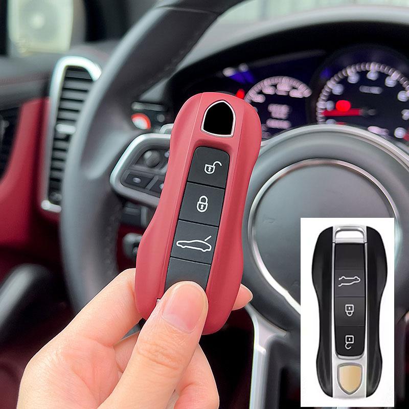 ABS Bordeaux Red Car Remote Smart Key Case Cover Accessories For Porsche Panamera Macan 718 Taycan 911 Cayman Boxster 9ya 971
ABS Bordeaux Red Car Remote Smart Key Case Cover Accessories For Porsche Panamera Macan 718 Taycan 911 Cayman Boxster 9ya 971