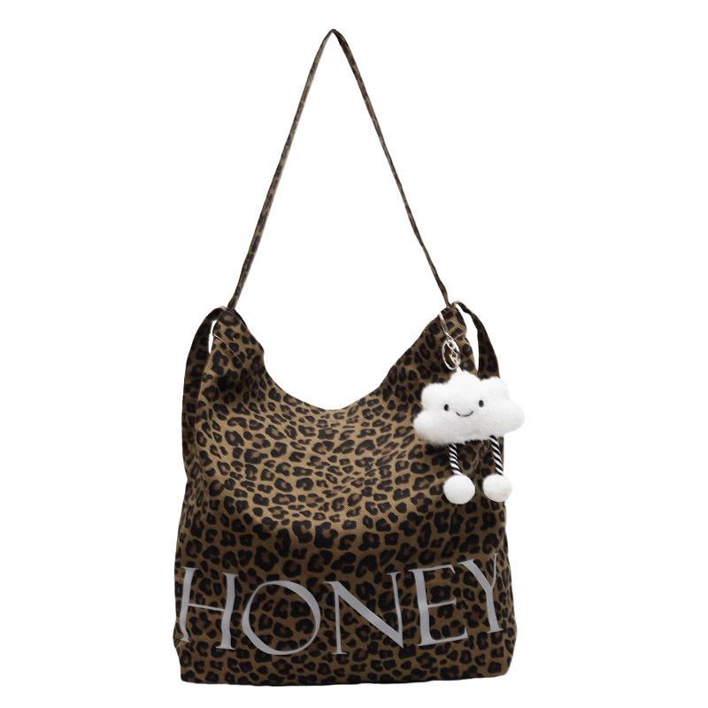 Internet celebrity armpit bag women 2025 new Korean version fashion leopard print shoulder bag large capacity messenger casual bucket bag темно-коричневого кольору
Internet celebrity armpit bag women 2025 new Korean version fashion leopard print shoulder bag large capacity messenger casual bucket bag темно-коричневого кольору
