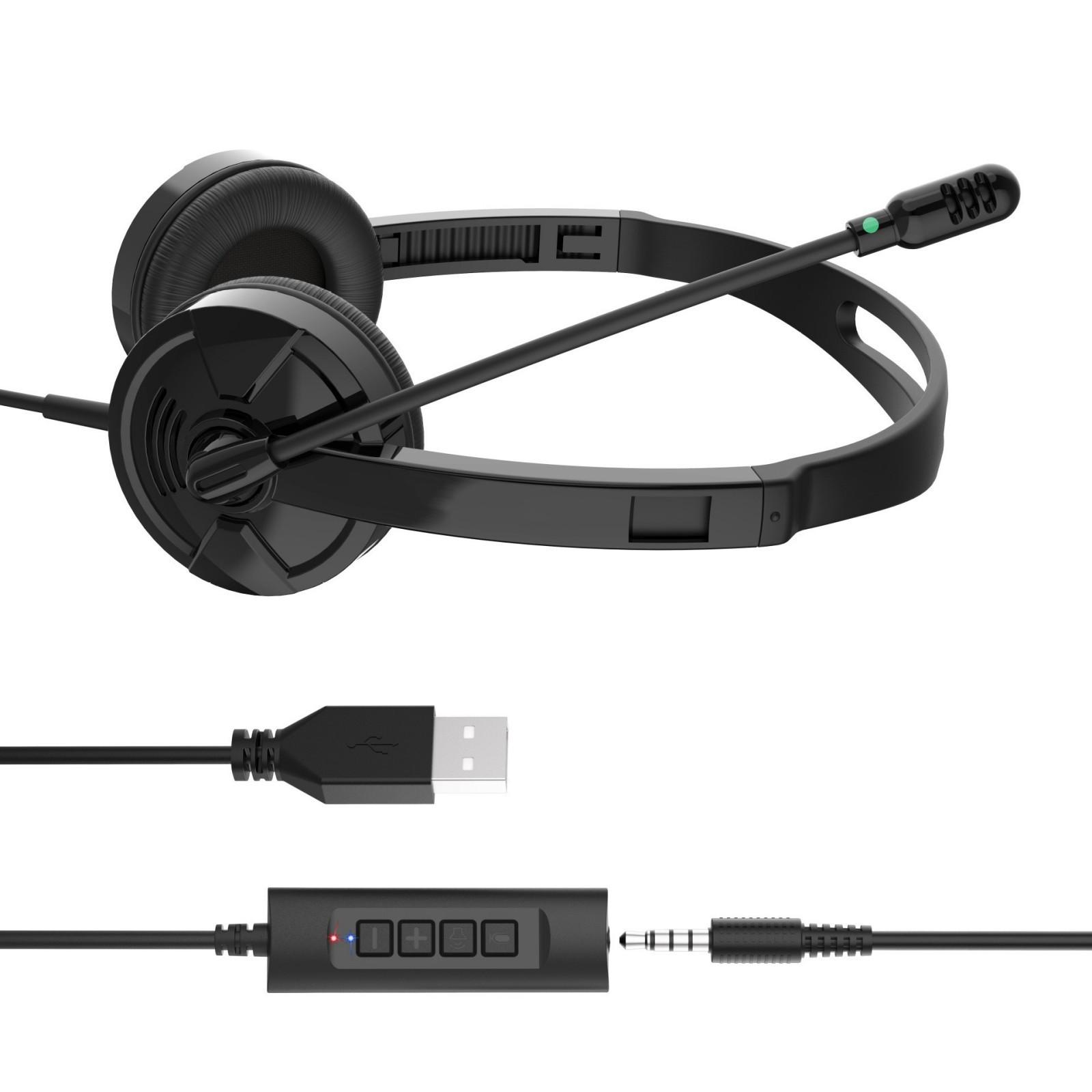 Wire USB Headsets with Microphone and Adjustable Headband for Online Courses Home Office Comfortable Wear Headphones 1
Wire USB Headsets with Microphone and Adjustable Headband for Online Courses Home Office Comfortable Wear Headphones 1