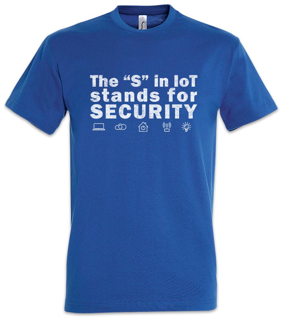 The S In IoT T-Shirt Mens Womens Tees Top M2M Machine to Machine 5G Smart Home Fun Security Admin S
The S In IoT T-Shirt Mens Womens Tees Top M2M Machine to Machine 5G Smart Home Fun Security Admin S