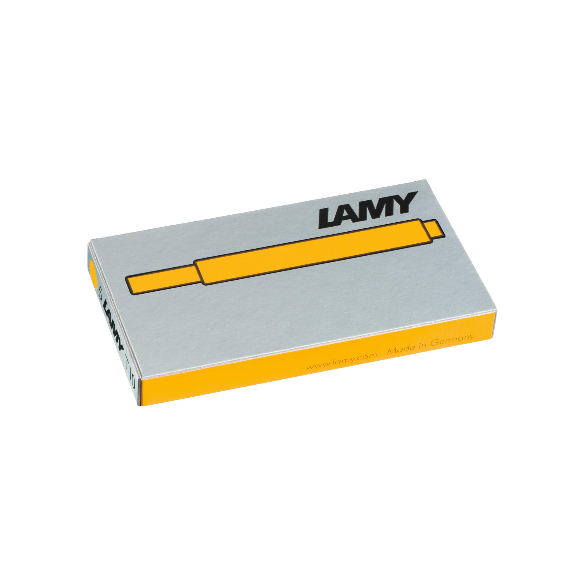 Чернила для картриджей Lamy 5 бутылок LT10 2020 года, ограниченный цвет Mango MG
Чернила для картриджей Lamy 5 бутылок LT10 2020 года, ограниченный цвет Mango MG