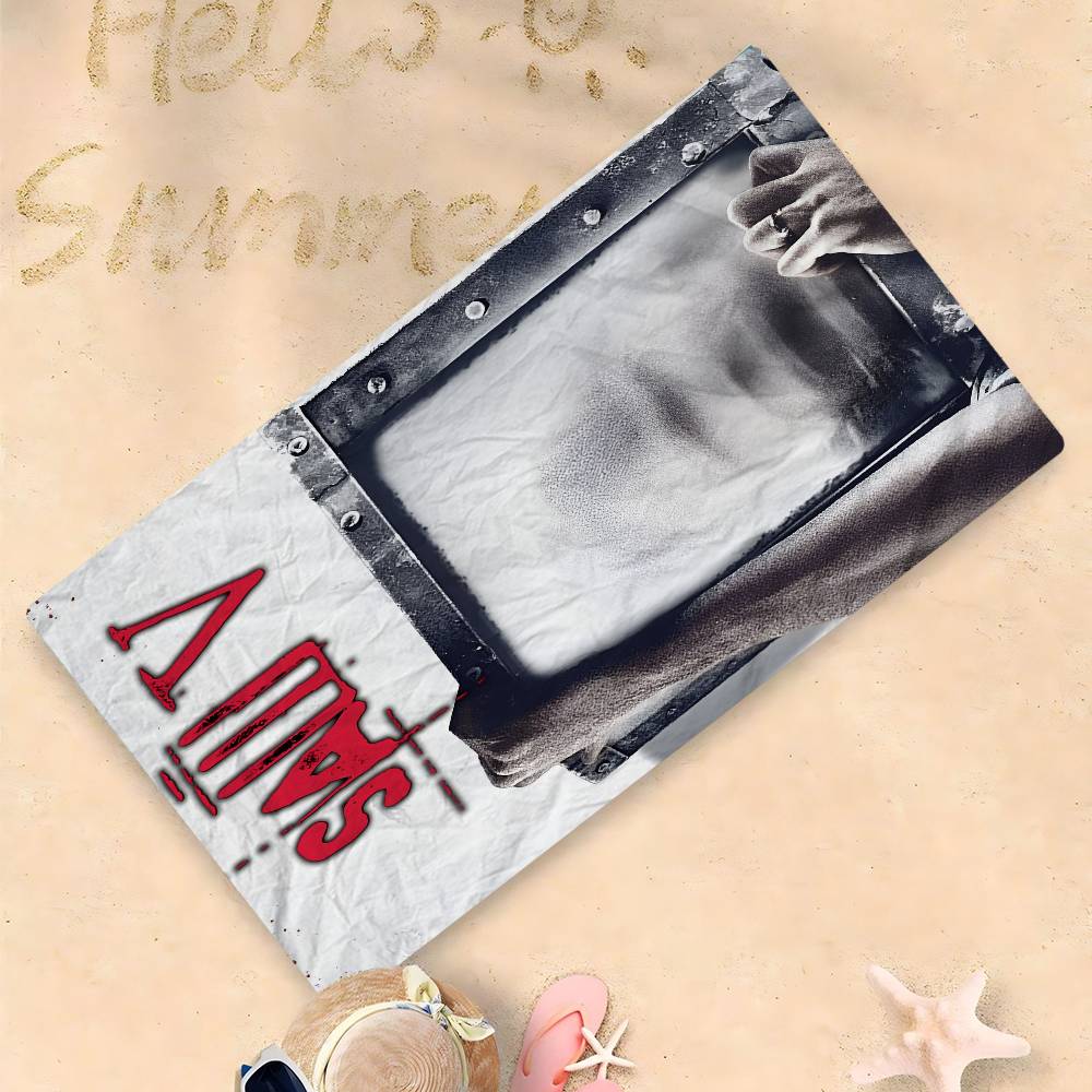 Horror Movie Saw Microfiber Blanket Quick Drying Beach Towels Oversized Printing Super Absorbent Pool Towel Blanket W30*H60(CM)
Horror Movie Saw Microfiber Blanket Quick Drying Beach Towels Oversized Printing Super Absorbent Pool Towel Blanket W30*H60(CM)