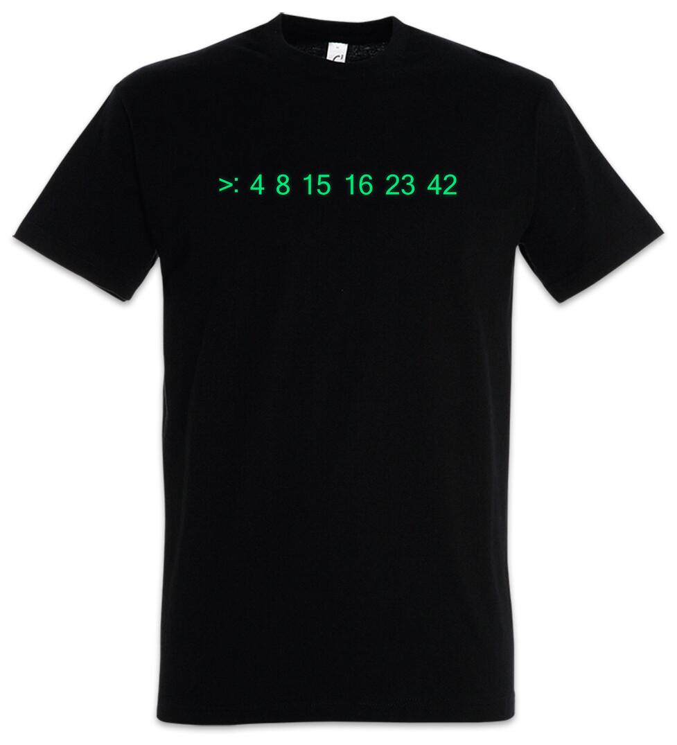 Lost Code Mens T-Shirt Mens Womens Tees Top Number Numbers Number 4 8 15 16 23 42 Lotto Lottery 3XL
Lost Code Mens T-Shirt Mens Womens Tees Top Number Numbers Number 4 8 15 16 23 42 Lotto Lottery 3XL