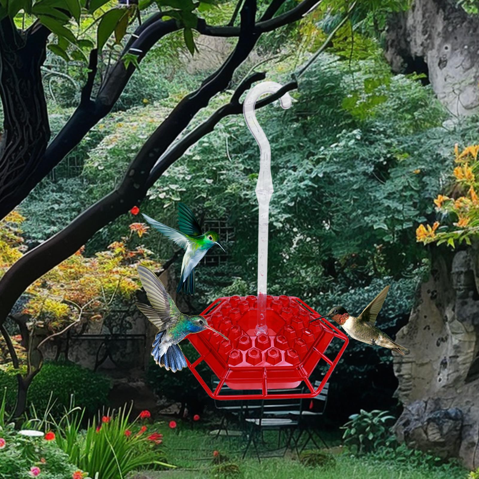 30 Feeder Ports Sweety Hummingbird Feeders Outdoor Hanging Anti Ant Bee Garden Bird Supplies 1PCS красный
30 Feeder Ports Sweety Hummingbird Feeders Outdoor Hanging Anti Ant Bee Garden Bird Supplies 1PCS красный