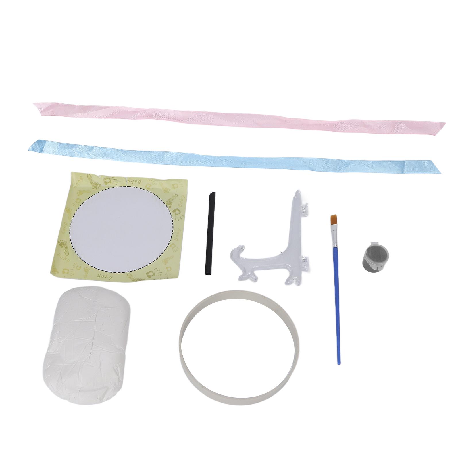 Newborn Imprint Ornament Kit Decorative Powder Ribbon Baby Handprint Footprint Keepsake Kit
Newborn Imprint Ornament Kit Decorative Powder Ribbon Baby Handprint Footprint Keepsake Kit