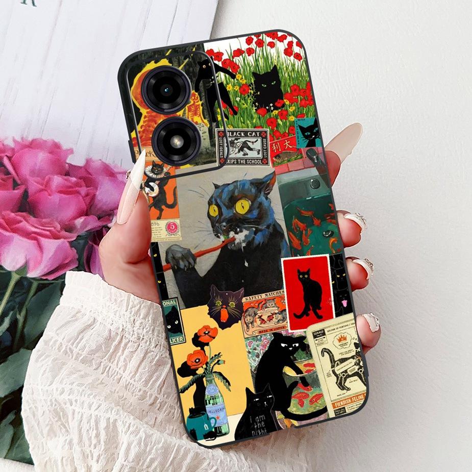 For Motorola Moto G04 G04s Case Cute Cat Fashion Painted Cover Soft Silicone Phone Case For Moto G04s G 04 MotoG04 S Fundas Bags Motorola Moto G04
For Motorola Moto G04 G04s Case Cute Cat Fashion Painted Cover Soft Silicone Phone Case For Moto G04s G 04 MotoG04 S Fundas Bags Motorola Moto G04