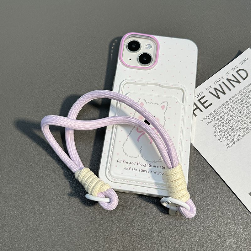 Cute Cartoon Dog Cat Phone Case with Lanyard Card Slot for iPhone 15 14 13 Pro Max Shockproof Cover apple x/xs (universal)
Cute Cartoon Dog Cat Phone Case with Lanyard Card Slot for iPhone 15 14 13 Pro Max Shockproof Cover apple x/xs (universal)