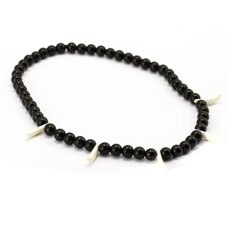Anime Inuyasha Necklace Word Spirit Rosary Black Beaded Necklace Bangle Pendant Cosplay Props Xmas Gift
Anime Inuyasha Necklace Word Spirit Rosary Black Beaded Necklace Bangle Pendant Cosplay Props Xmas Gift