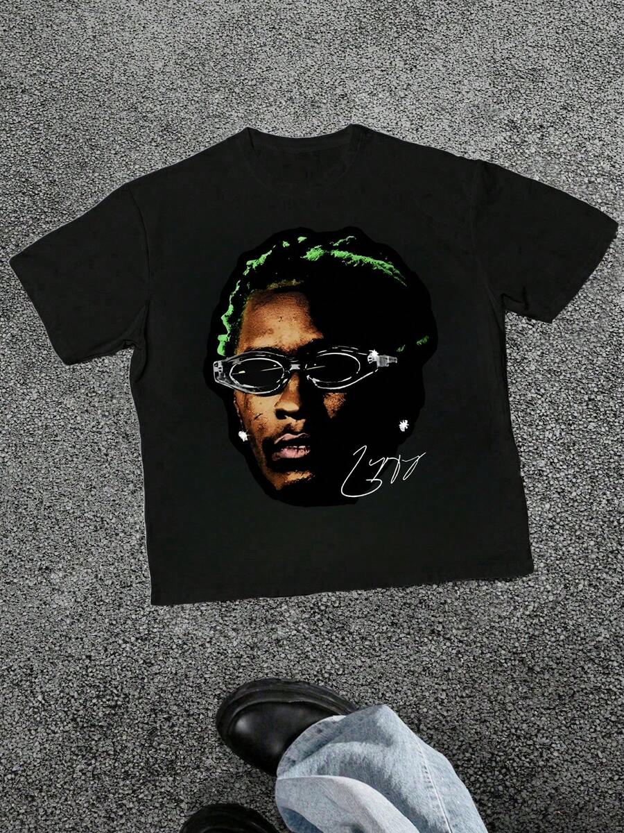 Men s Portrait With Sunglasses Graphic Print T Shirt Urban Streetwear 100% Cotton Tee Cool Casual S разноцветный
Men s Portrait With Sunglasses Graphic Print T Shirt Urban Streetwear 100% Cotton Tee Cool Casual S разноцветный