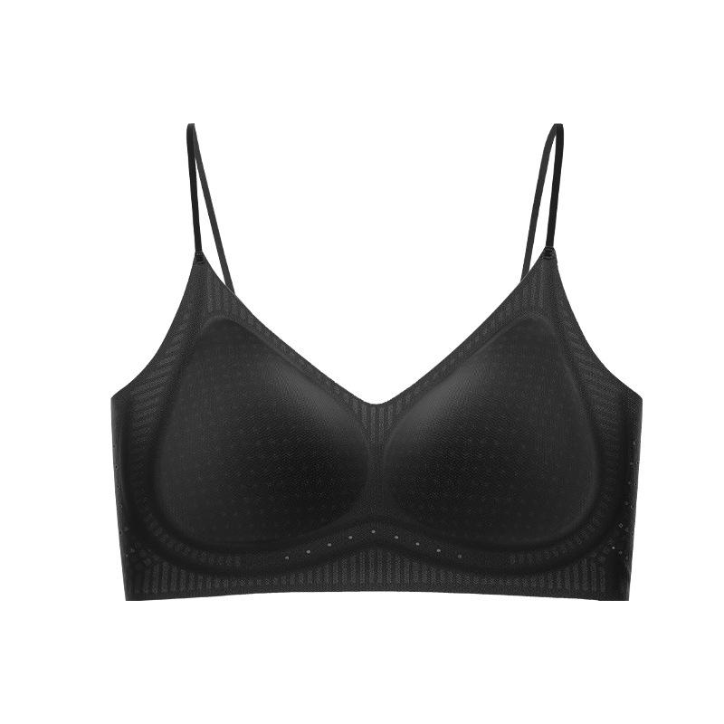 Breathable, seamless, refreshing and comfortable jelly strip, anti-sagging soft support, breast vest, bra. xl size recommended 120— 67.5kg чорний
Breathable, seamless, refreshing and comfortable jelly strip, anti-sagging soft support, breast vest, bra. xl size recommended 120— 67.5kg чорний