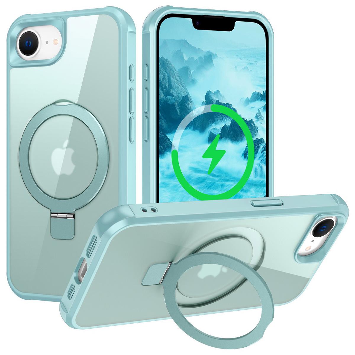 For iPhone 16e Case Compatible with MagSafe Ring Holder Kickstand TPU + PC Phone Cover C
For iPhone 16e Case Compatible with MagSafe Ring Holder Kickstand TPU + PC Phone Cover C